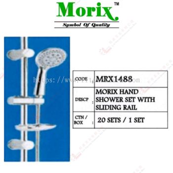 MORIX BRAND MORIX HAND SHOWER SET WITH SLIDING RAIL - MRX1488