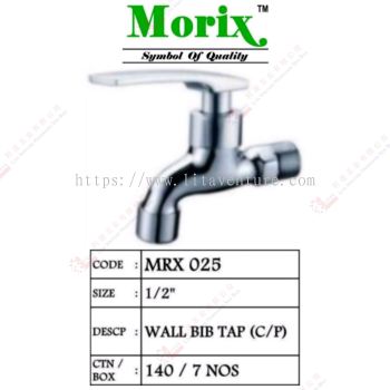 MORIX BRAND WALL BIB TAP CP - MRX025