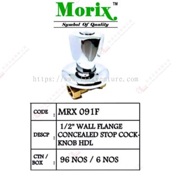 MORIX BRAND WALL FLANGE CONCEALED STOP COCK - MRX091F