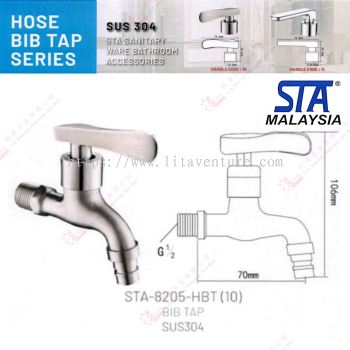STA BRAND BIB TAP - STA8205HBT10
