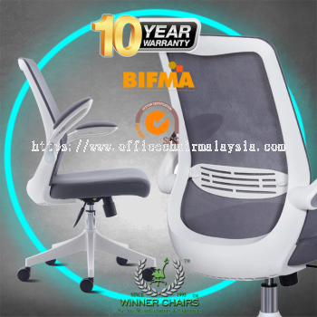 Ergonomic Office Chair WN9508-WHT (10 Years Warranty)