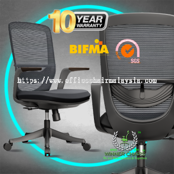 Ergonomic Office Chair WN 91B-BLK (10 Years Warranty)