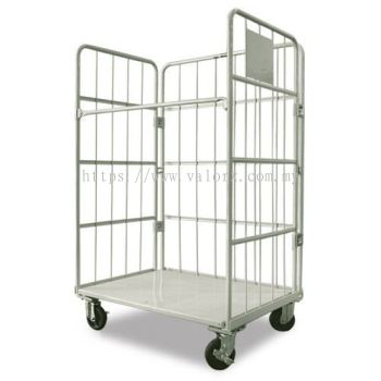 Worktainer / Work Tainer / Roll Cage Trolley / Net Trolley / Troli Besi Tinggi Logistic Express Equipment