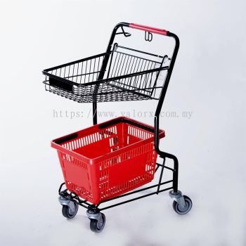 BASKET SHOPPING TROLLEY / SHOPPING CART / GROCERY SHOPPING TROLLEY / ̳ﳵ