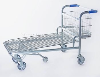 Cargo Trolley / Warehouse Trolley / Troli Pasar Borong / Hypermarket Large Cargo Shopping Trolley / 大型购物车