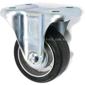 NANSIN MEDIUM DUTY CASTOR C/W RUBBER WHEEL (JAPAN)