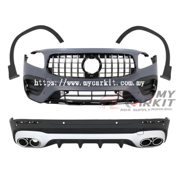 MERCEDES BENZ GLB X247 2019   2023 CONVERSION GLB 45s BODY KIT BUMPER