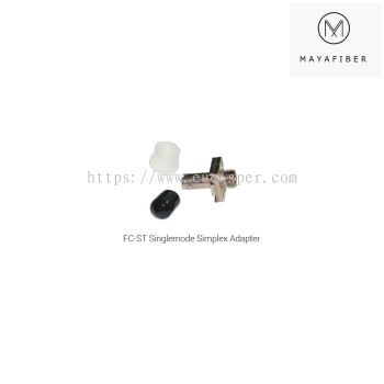 FC-ST Singlemode Simplex Adapter