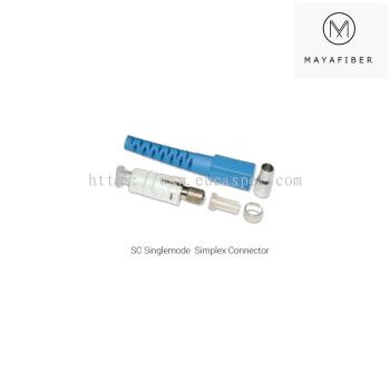 CONNECTORS - SC Singlemode Simplex Connector