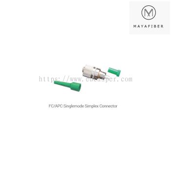 CONNECTORS - FC/APC Singlemode Simplex Connector