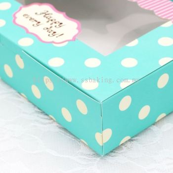 READY STOCK Dessert Pastry Cookies Gift Box with Window