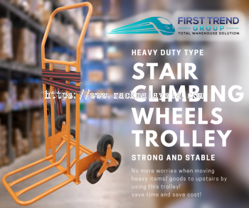 Stair Climbing Wheel Trolley - Heavy Duty Type