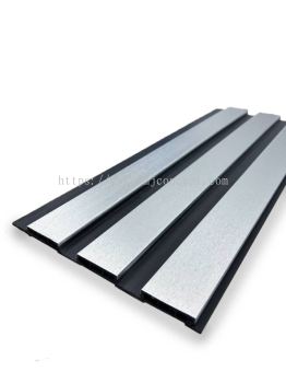GE002A | 2950MM X 190MM X 12MM | BFC FLUTED PANEL G-SERIES | DUOTONE SILVER