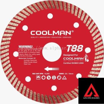 COOLMAN T88 Series Thin Turbo Blade