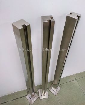 Stainless Steel U Channel Stand (BA/HAIRLINE)