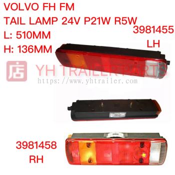 TAIL LAMP 24V P21W R5W RIGHT & LEFT