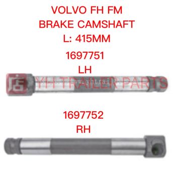 BRAKE CAMSHAFT 415MM LEFT & RIGHT VOLVO 1697751 , 1697752