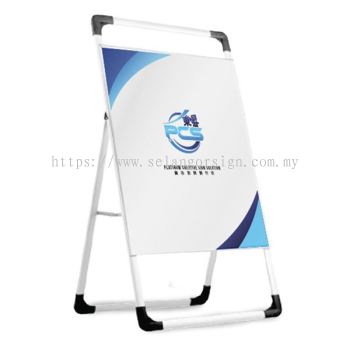 Handheld Poster Stand (2 Side) 120cm x 90cm