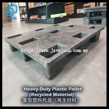 Recycled Material Heavy-Duty Plastic Pallet 1200*1000*150mm