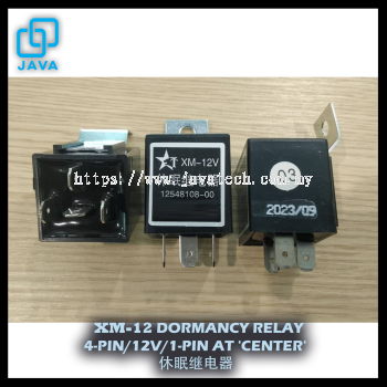 XM-12 DORMANCY RELAY 4-PIN/12V/1-PIN AT 'CENTER'