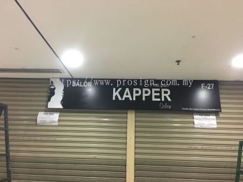 STICKER CUT OUT PANEL SIGNBOARD (KAPPER, KL, 2018)