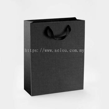 Paper Bag (Plain), Black PB206