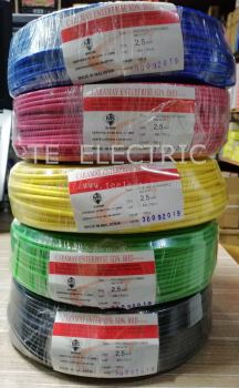 CARAMAY 2.5MM PVC CABLE CARAMAY 2.5MM PVC INSULATED CABLE PURE COPPER (SIRIM APPROVED)