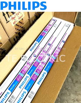 ( 20PCS PER BOX ) PHILIPS T8 4FT 18W LED TUBE ECOFIT / DAYLIGHT 6500K / SIRIM / 1 SIDE WIRING / DEALER PRICE