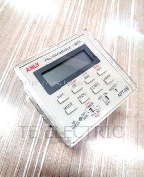 TAIWAN ANLY APT -9S PROMMABLE DIGITAL TIMER AC / DC 100 - 240V TIME SWITCH