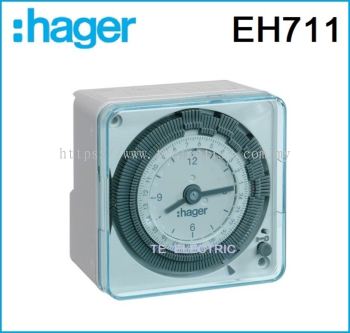 HAGER EH711 24HOURS TIMER HAGER ANALOGUE TIMER EH711