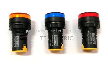 SECO 22MM INDICATOR LIGHT SECO PILOT LAMP (RED / BLUE / YELLOW)