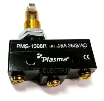 PLASMA PMS 1308R LIMIT SWITCH / MICRO SWITCH WITH CROSS ROLLER 15A 250VAC