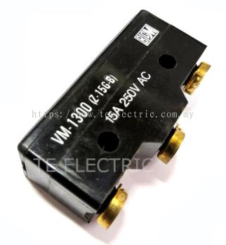 BIGM VM 1300 LIMIT SWITCH / MICRO SWITCH WITH SMALL BUTTON 15A 250VAC