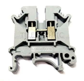 DIN RAIL FEED -THROUGH TERMINAL BLOCK / POWER DISTRIBUTION 0.2-4MM