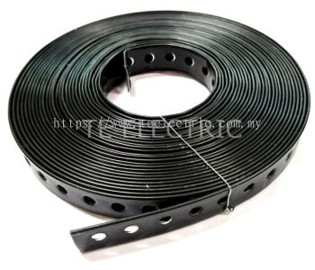 (10MTR) 17MM PVC COATED STEEL BEND INSULATED WEATHERPROOF ANTI RUST