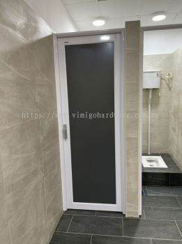 Aluminium Swing Door Bathroom Door Toilet Door Supply and Provide Installation