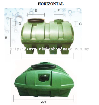  Tangki Septik (Mendatar)