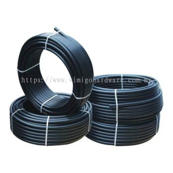 Poly Pipe  20mm /25mm / 32mm x 100m Polyethylene pipe Black Poly Pipe 