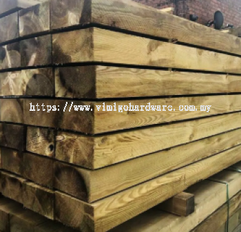 3" × 4" × 8' Tanalised Timber