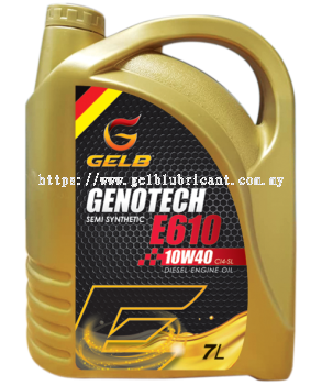 GELB GenoTech-E610 SEMI SYNTHETIC SAE 10W40 CI4