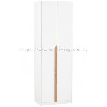 Manda 2 Door Wardrobe (White)