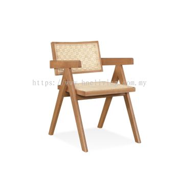 Vienna Rattan Arm Chair (Rattan Seat)