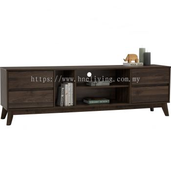 Hirado TV Console (180cm L) Walnut