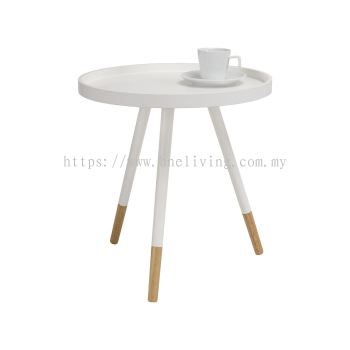 Innis Side Table - White