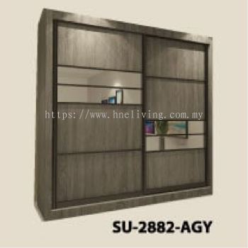 Wardrobe 8x8 - Ash Grey (2882)