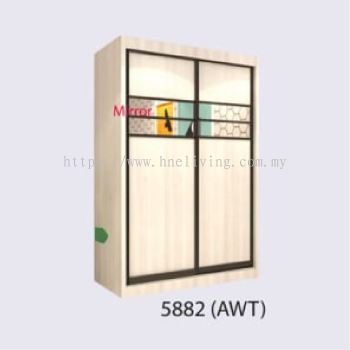 Wardrobe 5x8 - Ash White (5882)