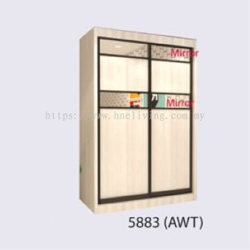 Wardrobe 5x8 - Ash White (5883)