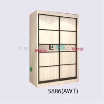 Wardrobe 5x8 - Ash White (5886)