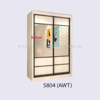 Wardrobe 5x8 - Ash White (5804)