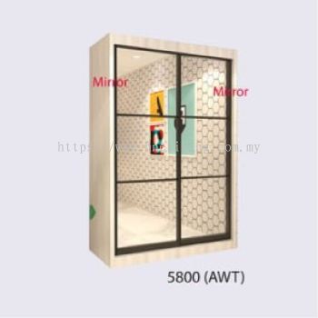 Wardrobe 5x8 - Ash White (5800)